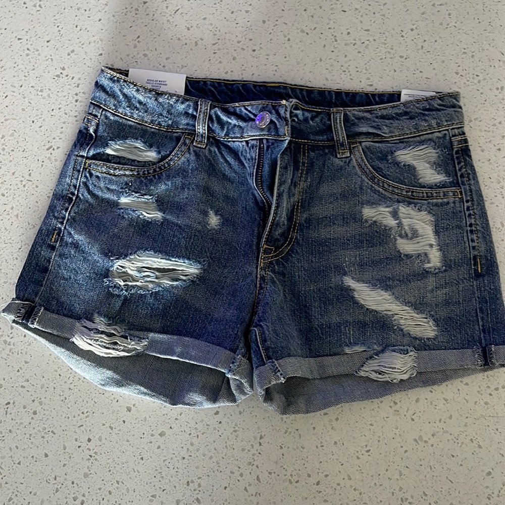 NWT jean shorts